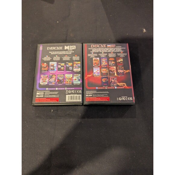 Evercade Data East Legacy 2-Pack – Collection 1 + Arcade 1 – Complete Mint Cond - Picture 3 of 3